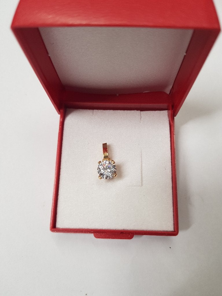 Pendentif or jaune 18 ct, Bijoux, Sacs & Beauté, Pendentifs, Enlèvement ou Envoi, Neuf, Jaune, Or