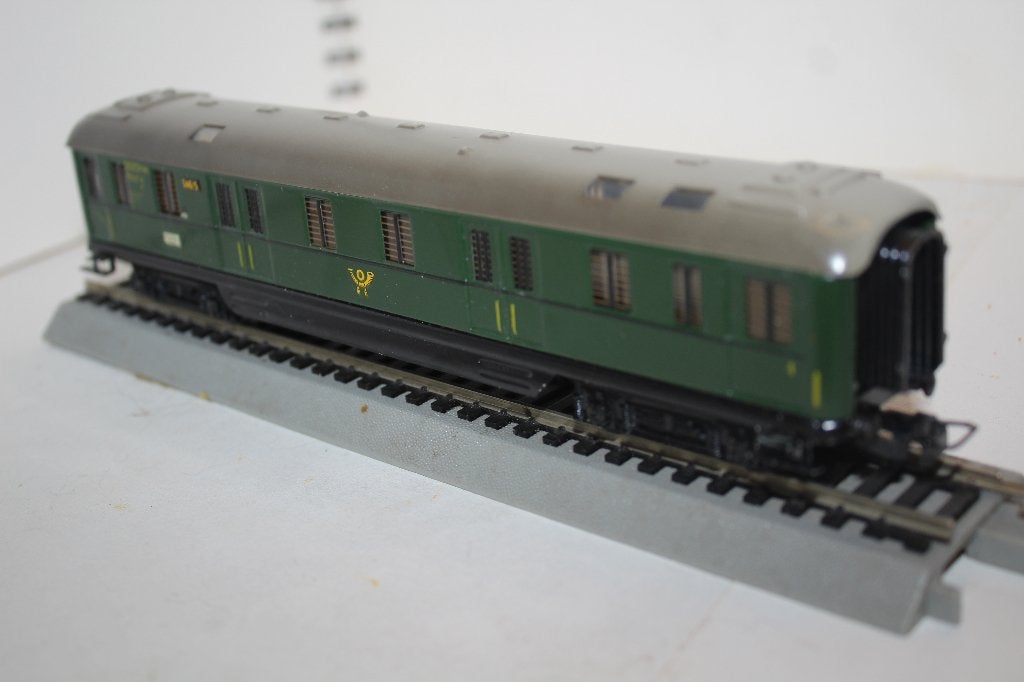 Marklin Ho metalen autopaal 346/5 1952, Wisselstroom, Gebruikt, Verzenden, Wagon