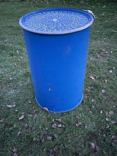 ijzeren vaten tonnen/wijdhals vat/barbecue/bondelvat, Tuin en Terras, Ophalen, Zo goed als nieuw, Vuurton