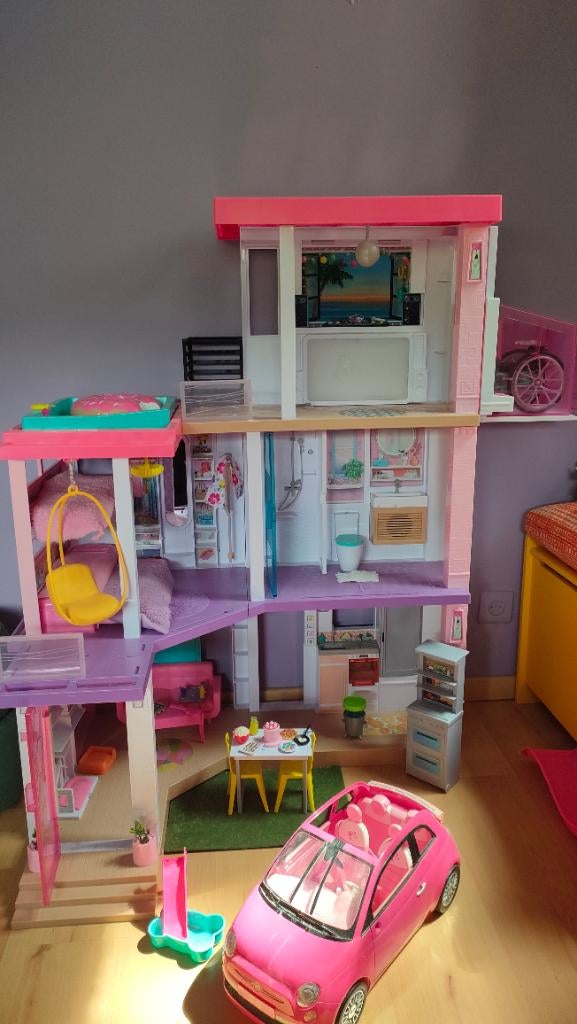 Barbie huis dreamhouse, Enfants & Bébés, Jouets | Maisons de poupées, Utilisé, Maison de poupées, Enlèvement