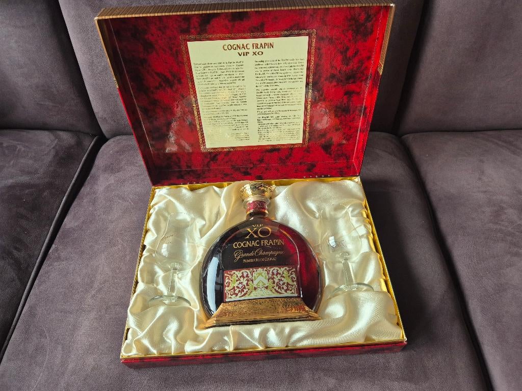 Frapin XP - GIft Pack VIP - 70cl - Cognac, Ophalen, Nieuw