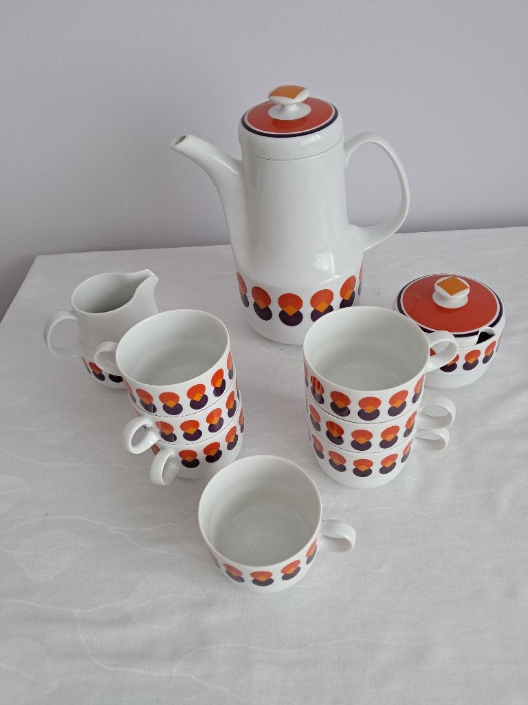 Vintage koffieset Schönwald Duitsland, Ophalen of Verzenden