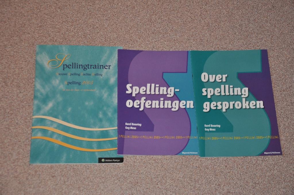 SPELLINGOEFENINGEN/SPELLINGTRAINER/OVER SPELLING GESPROKEN, Boeken, Ophalen of Verzenden, Nieuw, ASO, Nederlands
