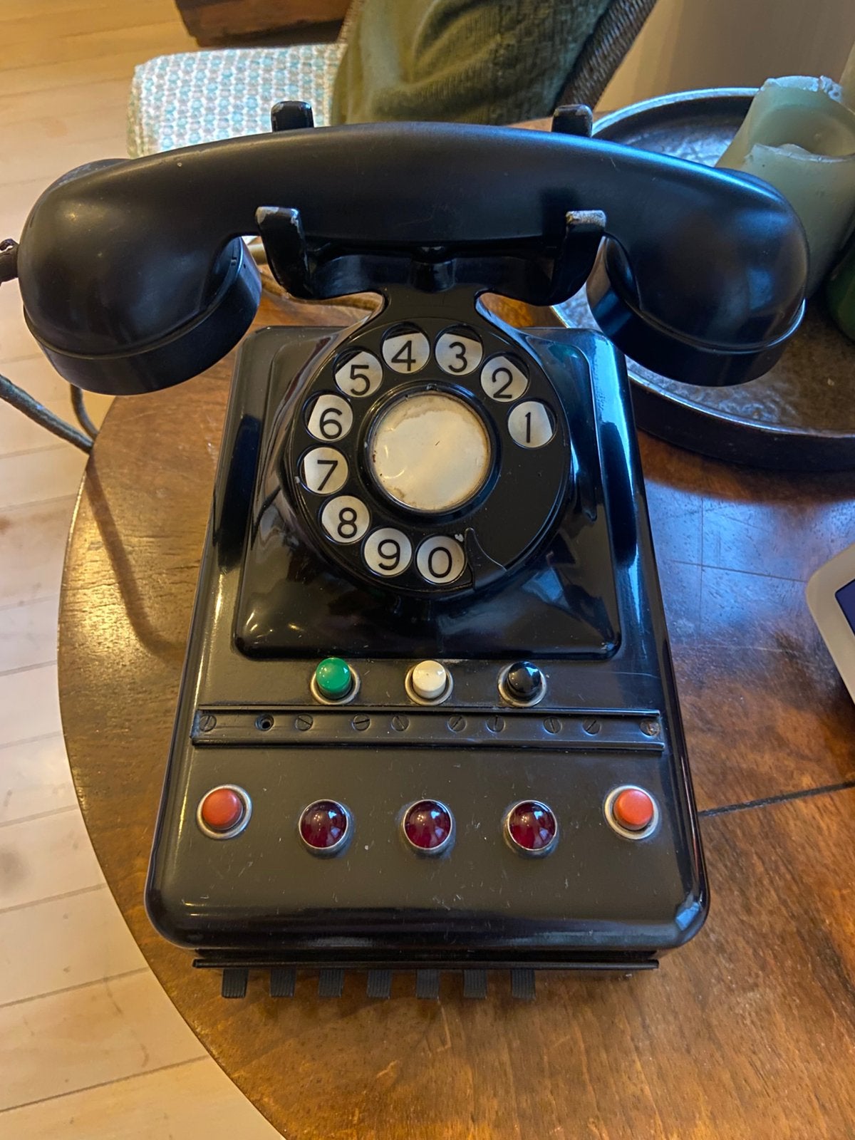 Vintage telefoon, bakeliet - Bell telephone, Ophalen of Verzenden