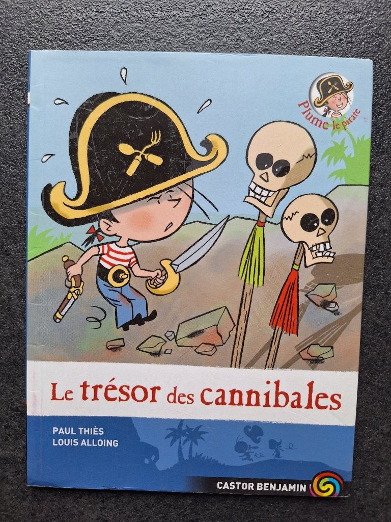 Plume le pirate - Le trésor des cannibales - Paul Thiès, Livres, Enlèvement, Utilisé, Paul Thiès, Fiction général