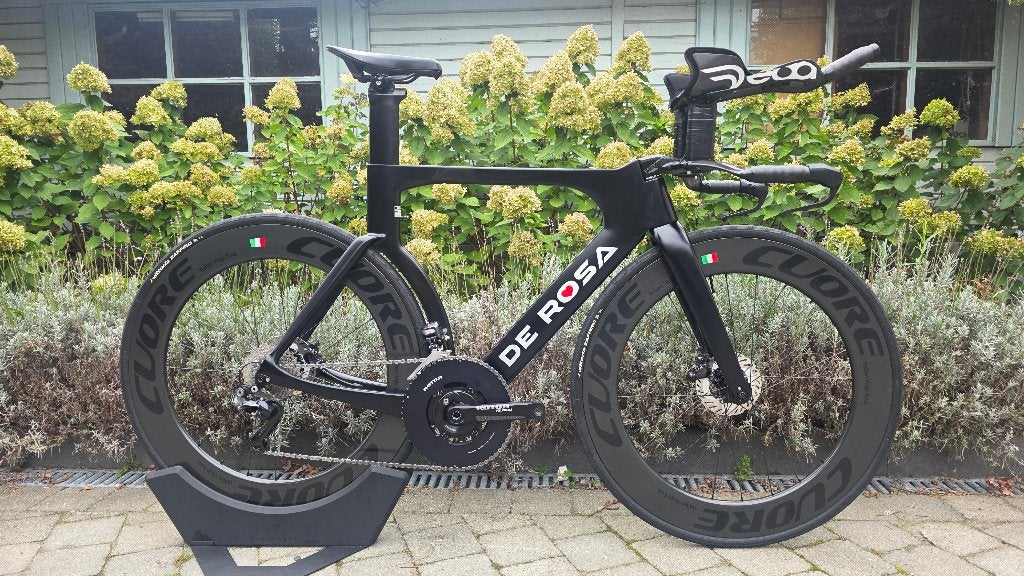Vélo de triathlon De Rosa TT-03 Dura Ace DI2+Carbon Wheels, Vélos & Vélomoteurs, G, G, G, Enlèvement