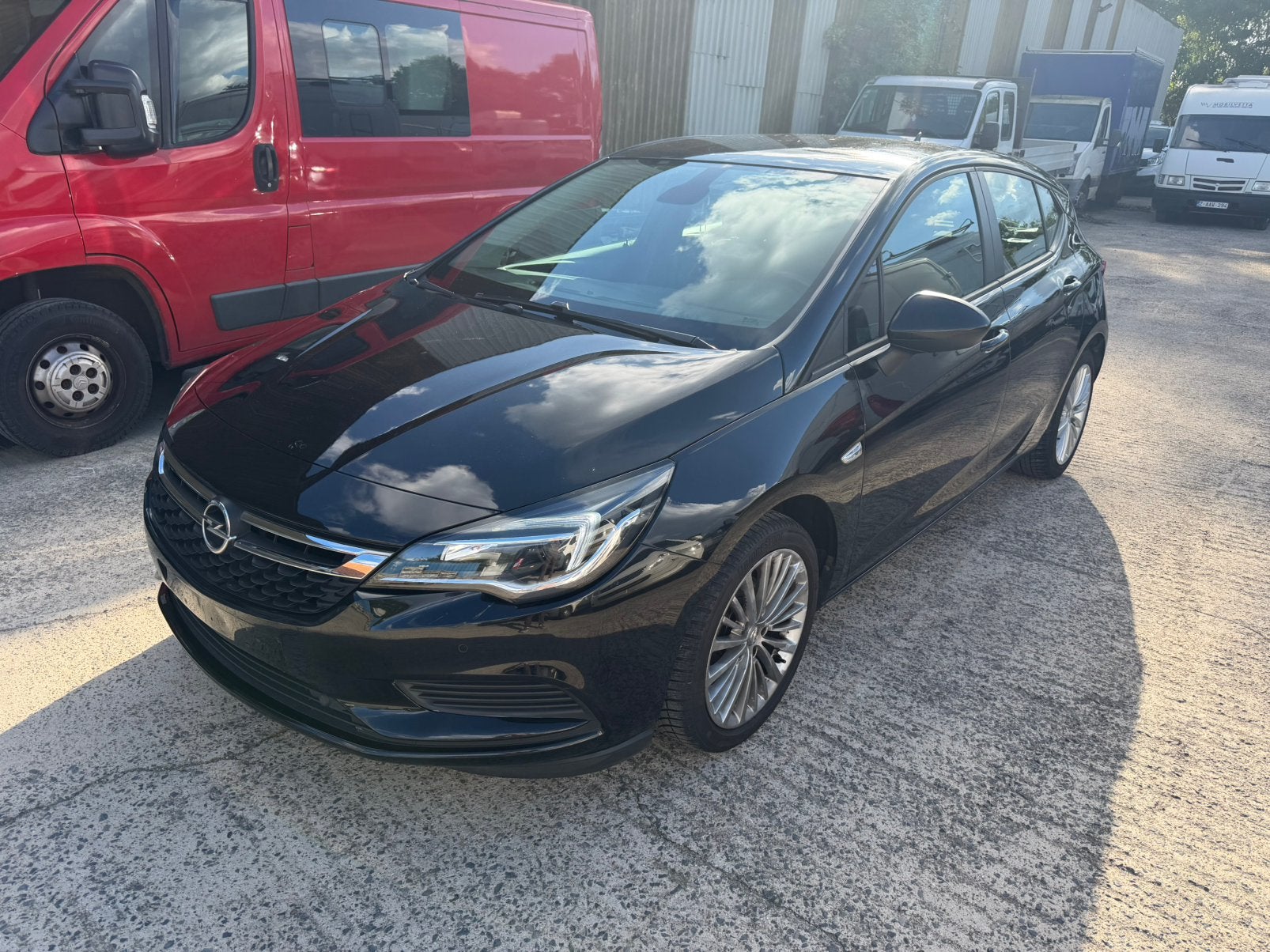 Opel Astra Astra 1.0 Turbo Dynamic Start/Stop, Auto's, Stof, Zwart, Bedrijf, 5 deurs