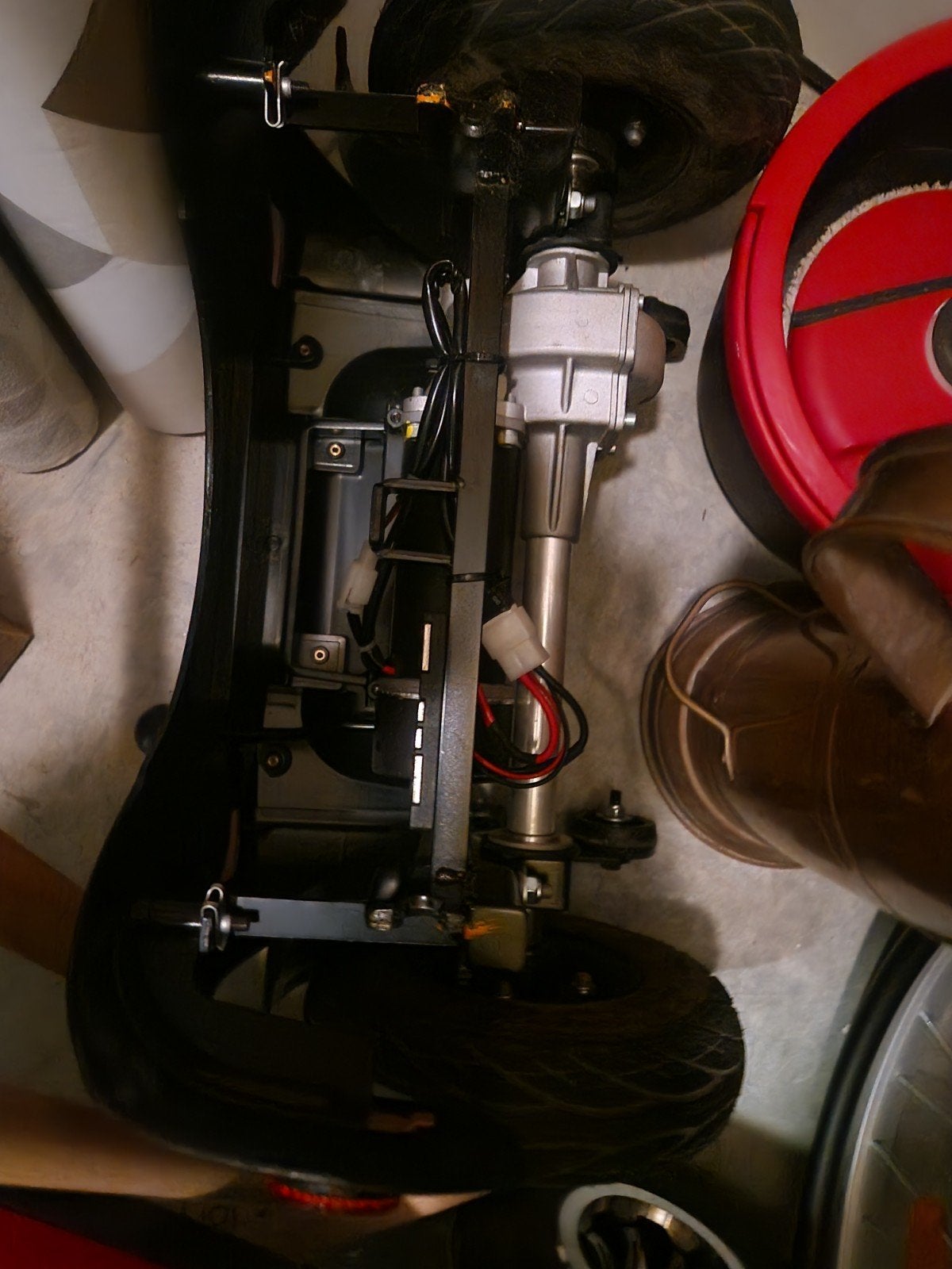 demonteerbare scootmobiel, Ophalen of Verzenden, Gebruikt