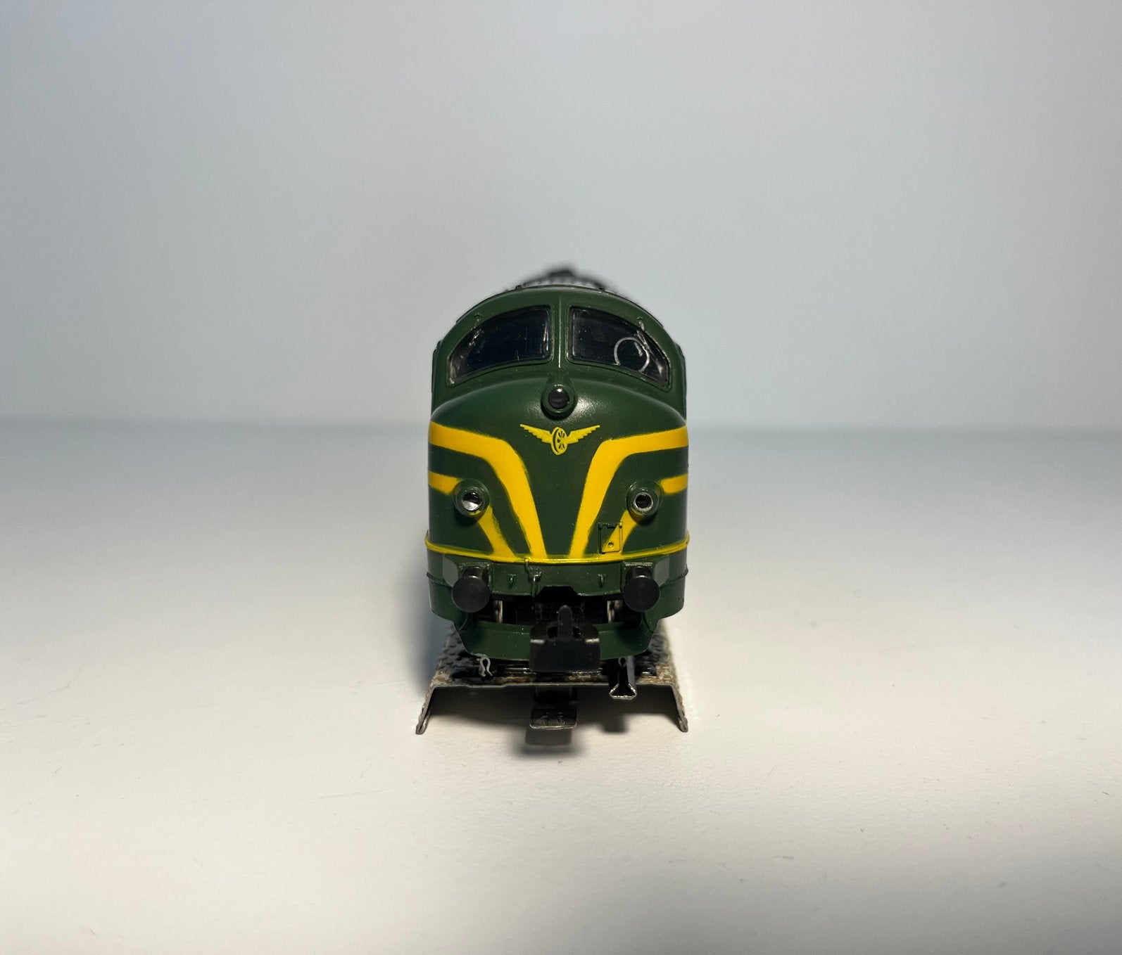 Märklin H0 3066 - NMBS/ SNCB Reeks 204 'Bolle Neus', Ophalen, Wisselstroom, Locomotief, Zo goed als nieuw