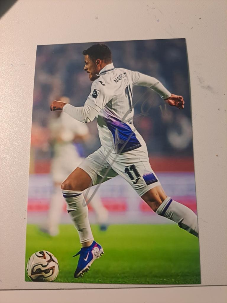 Gesigneerde foto Thorgan Hazard, Verzamelen, Ophalen of Verzenden, Nieuw