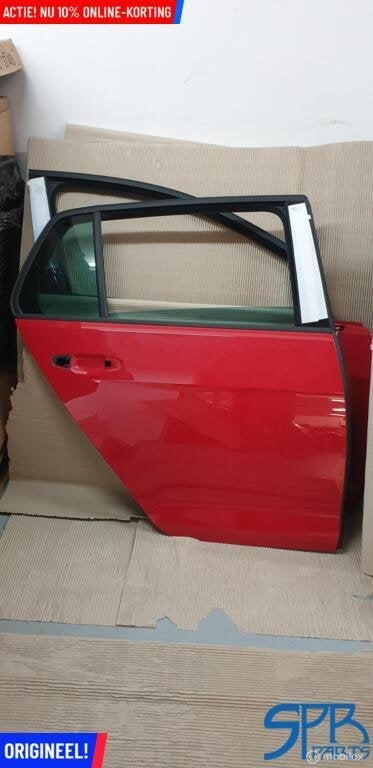 GOLF 7 7.5 LY3D RECHTSACHTER RECHTS ACHTER Achterdeur DEUR, Ophalen of Verzenden, Volkswagen, Volkswagen, Deur