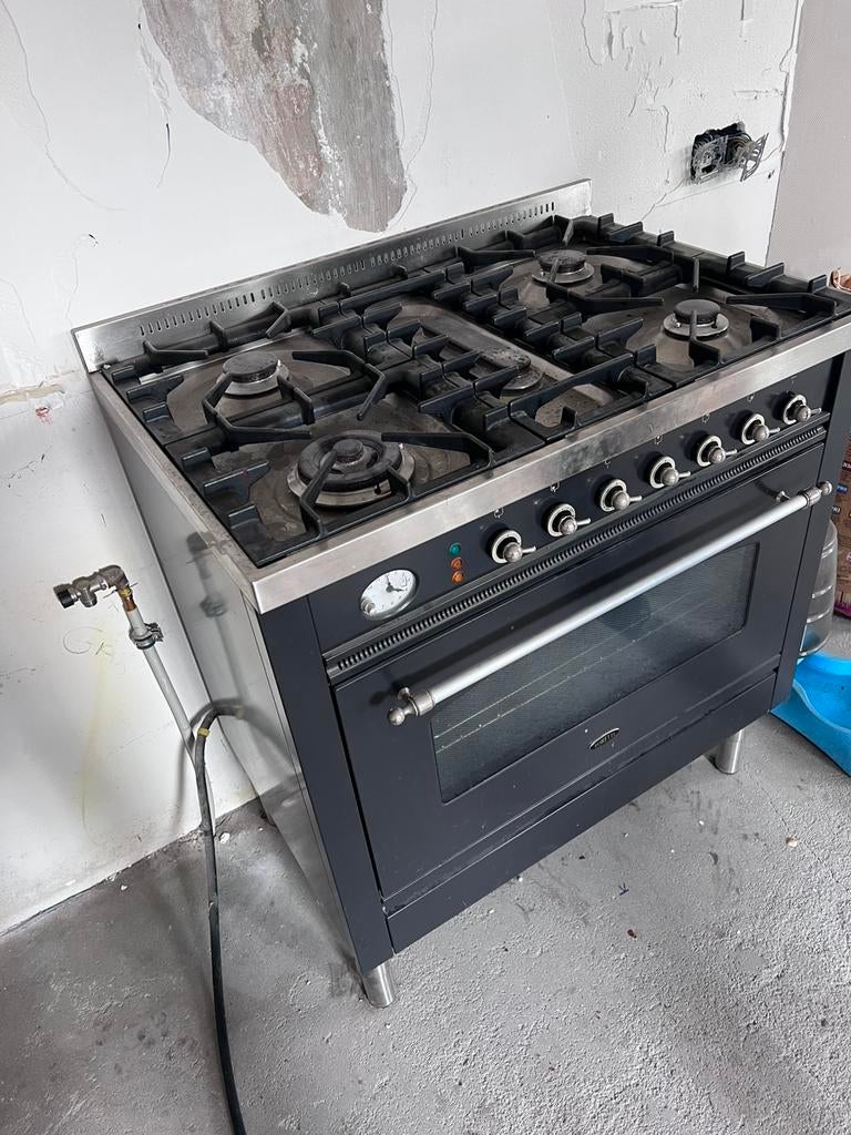 Gasfornuis Boretti, Elektronische apparatuur, Fornuizen, Ophalen, Gebruikt, Energieklasse A of zuiniger, Gas