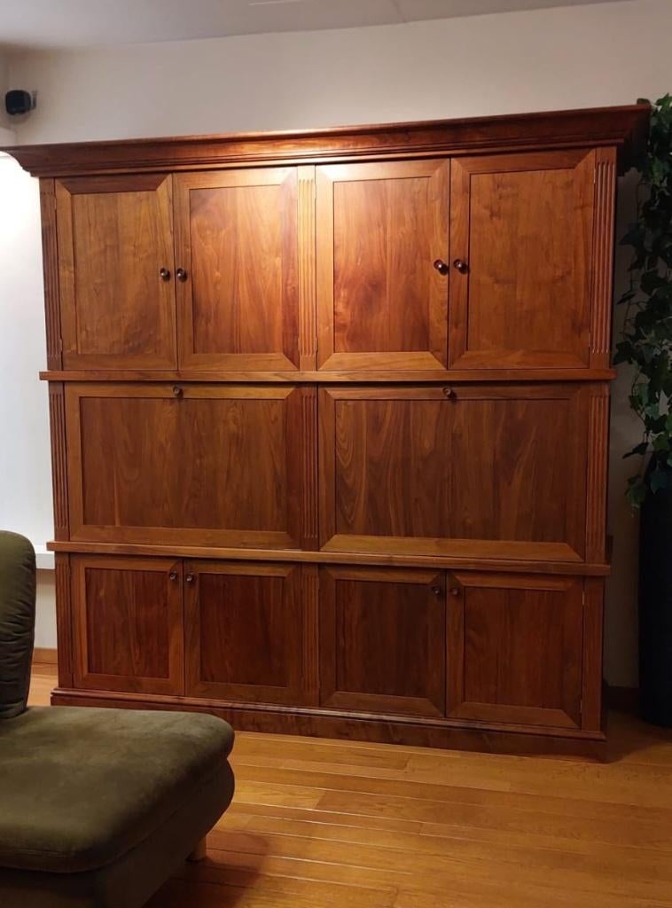 Stijlvolle houten kast, Ophalen