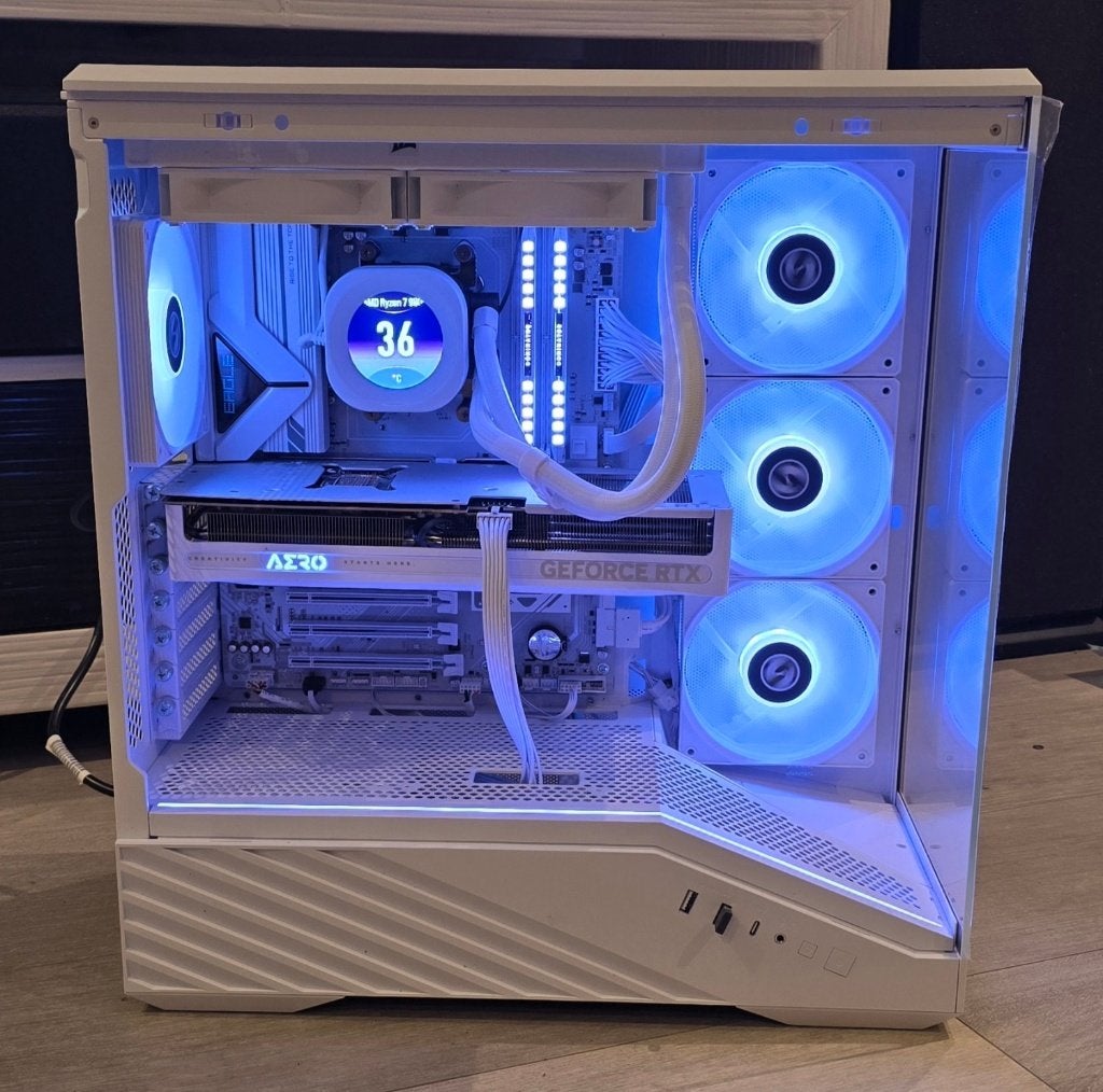 PC GAMER 4K AMD R7 9800X3D RTX 5080 32GB DDR5 SSD 2TB NIEUW, AMD et NVIDIA, 32 GB, Nieuw, Ophalen of Verzenden