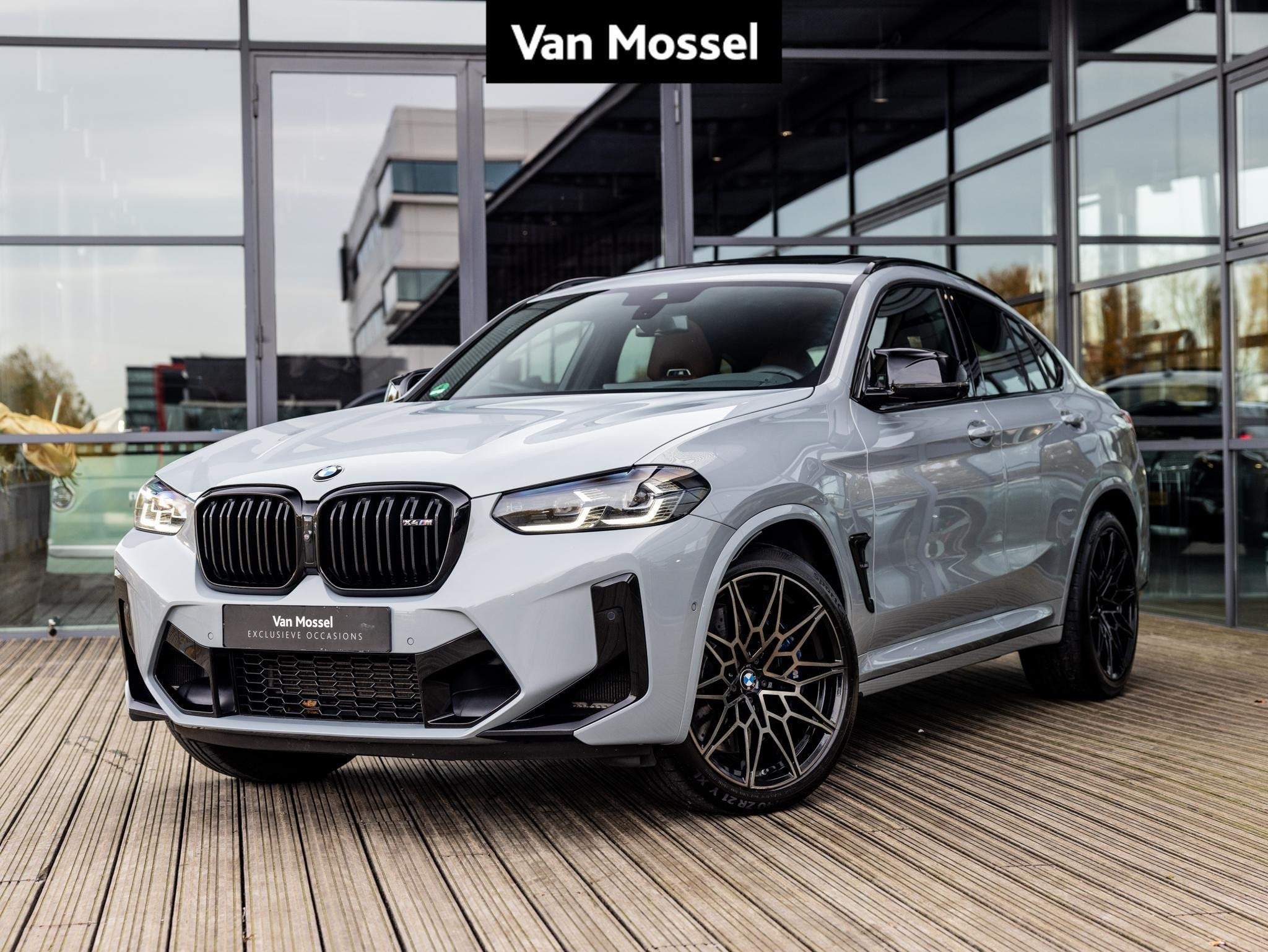 BMW X4 M Competition | BROOKLYN GRAU | SCHUIF/KANTELDAK | HA, Auto's, Automaat, Euro 6, 2993 cc, Leder