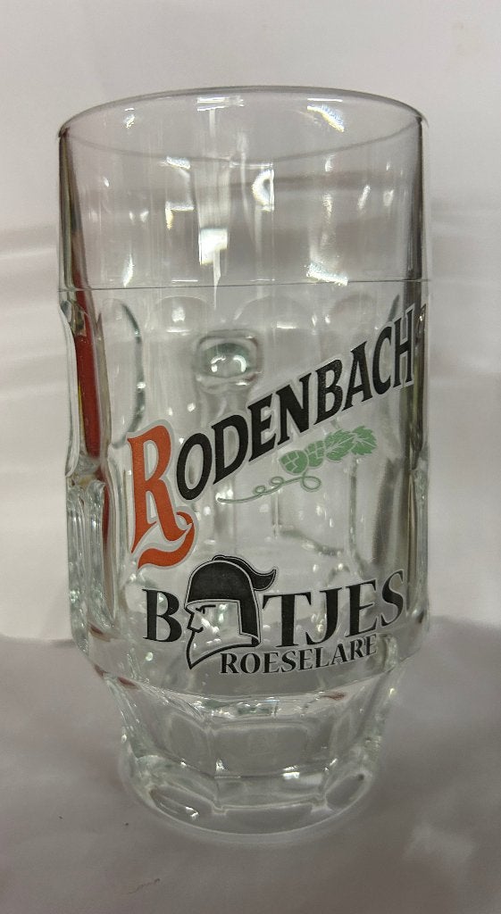 Ancien verre Rodenbach Batjesvat Roeselare, Collections, Enlèvement ou Envoi, Comme neuf, Verre ou Verres, Autres marques