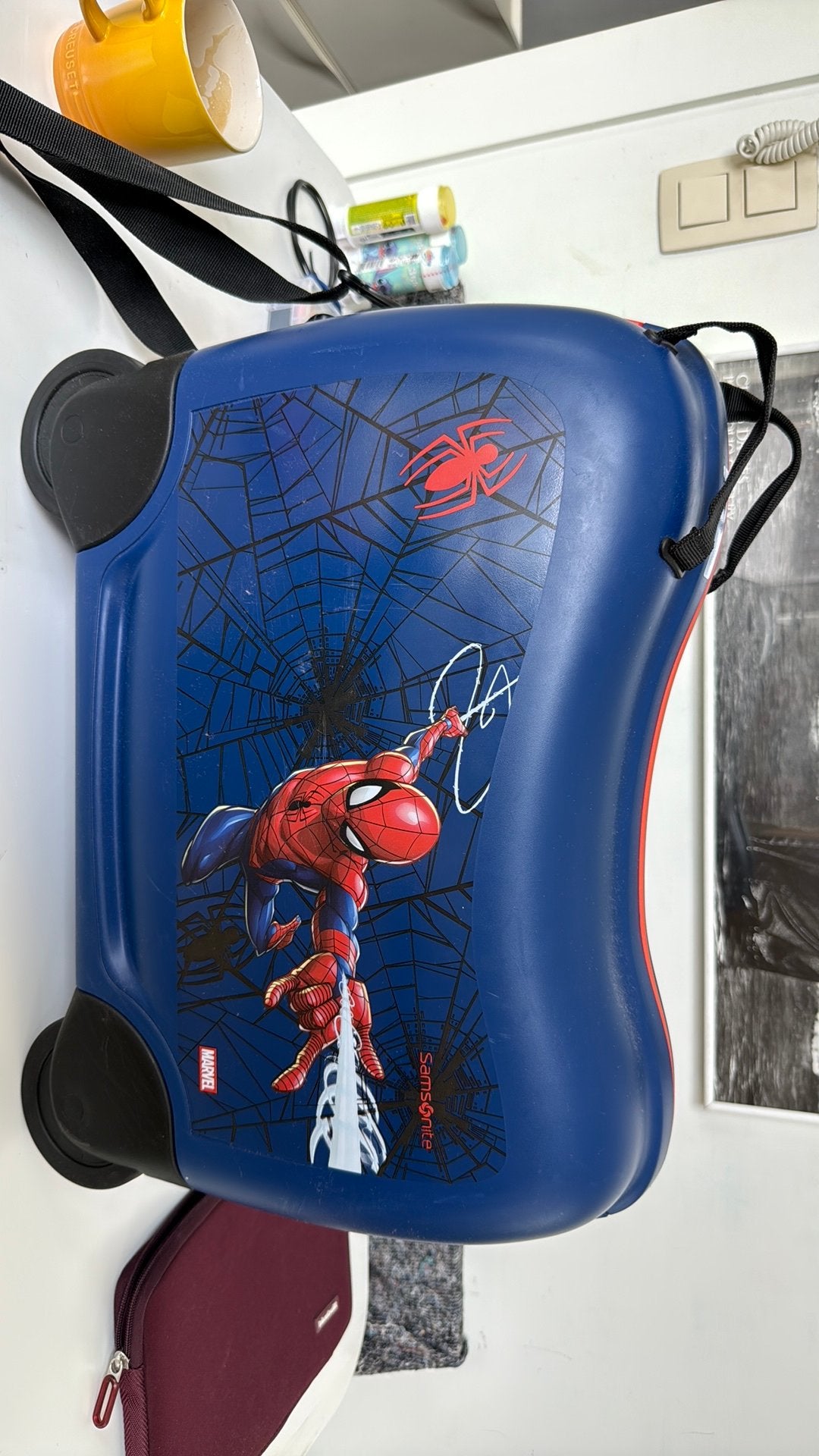 Samsonite spiderman kinderkoffer Dream2Go, Handtassen en Accessoires, Koffers, Ophalen, Nieuw, Wieltjes