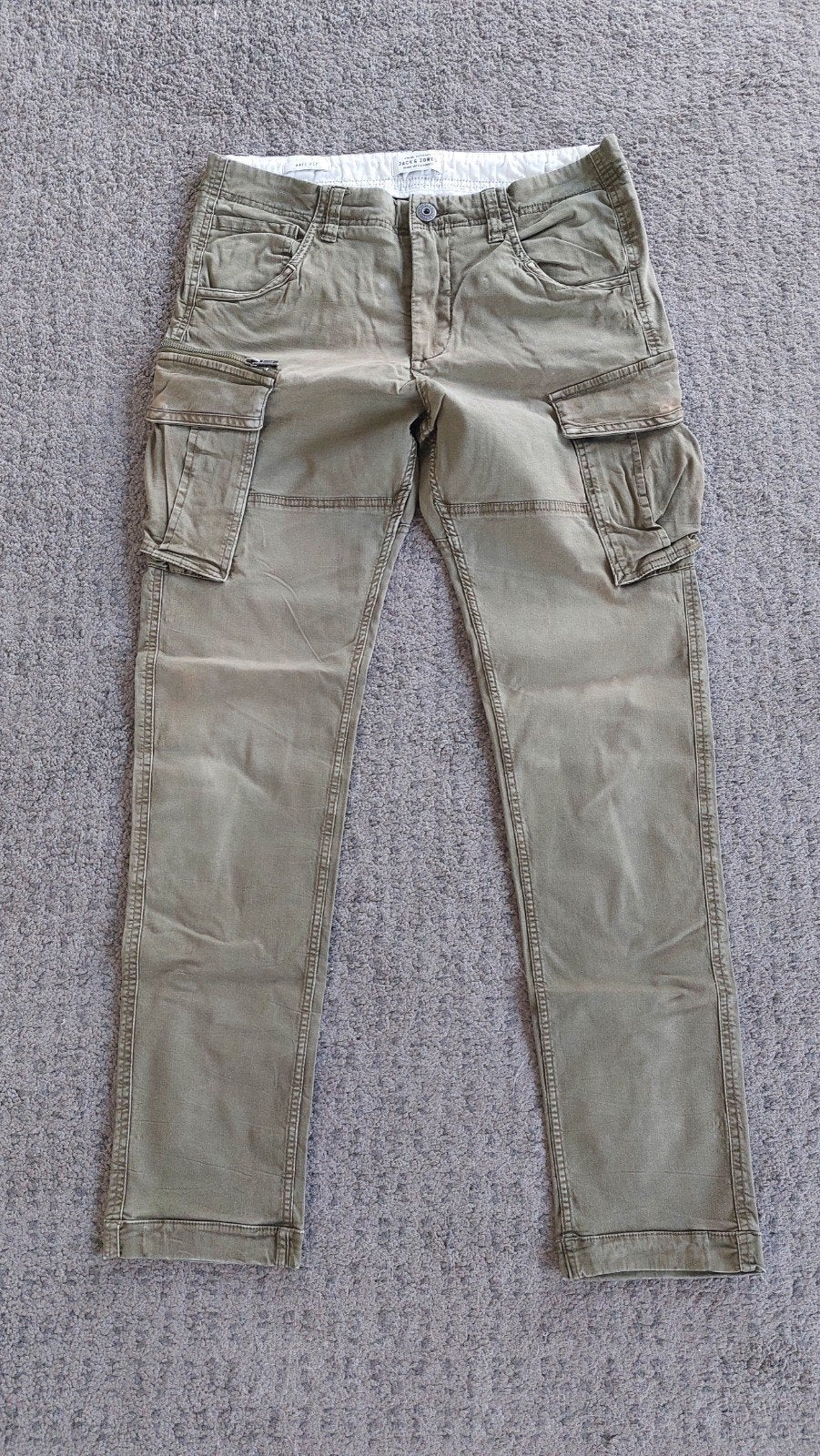 Jongensbroek kaki Jack&Jones 31-32, Kleding | Heren, Spijkerbroeken en Jeans, Ophalen, Jack  jones, Overige kleuren, W32 (confectie 46) of kleiner