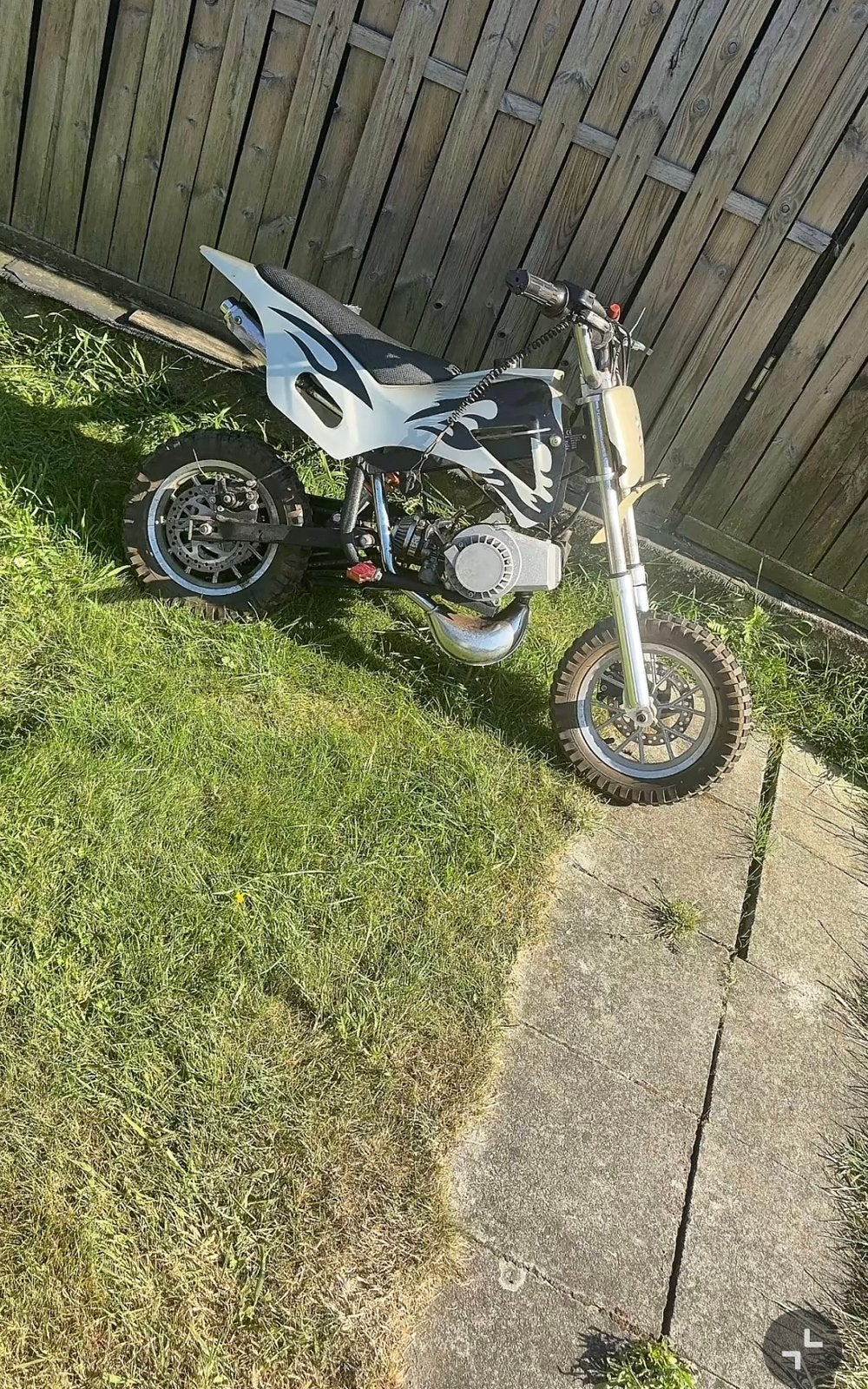 Pocketbike 50cc, Ophalen, Zo goed als nieuw, 50 cc, Schijfrem
