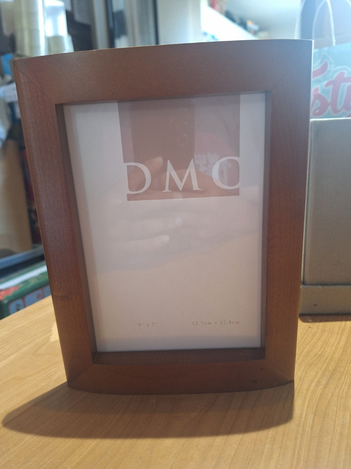 DMC, dubbelzijdige fotolijst, Overige typen, Nieuw, Ophalen of Verzenden, Bruin