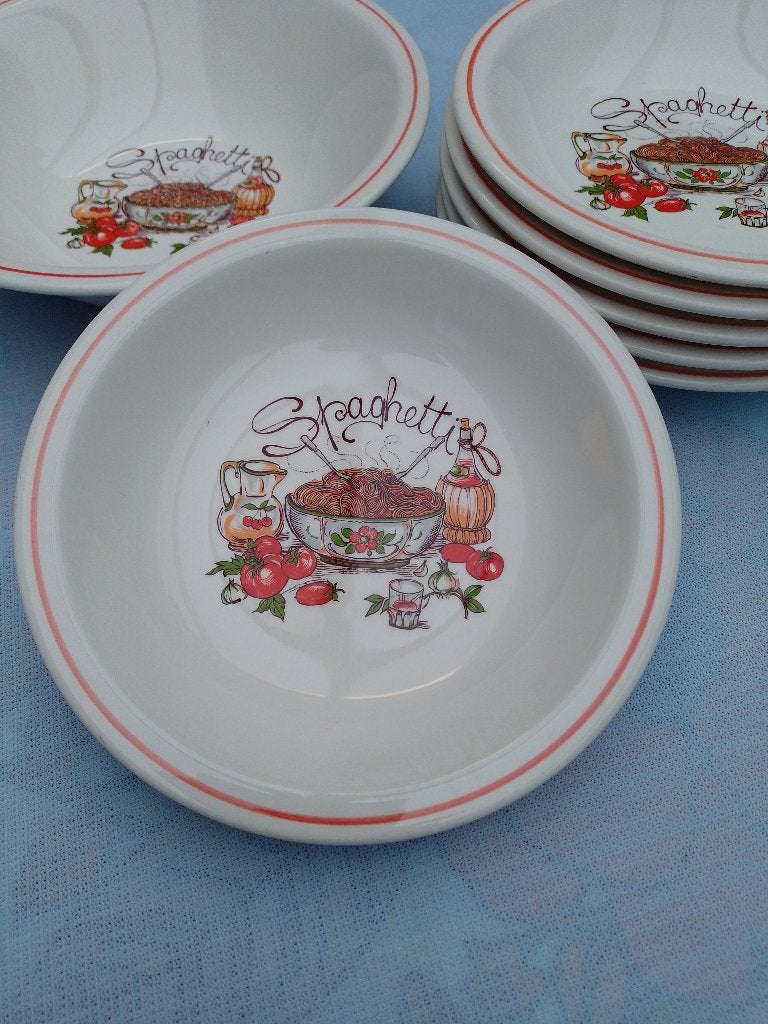 nieuw spagettiservies, Ophalen of Verzenden, Nieuw, Bord(en)