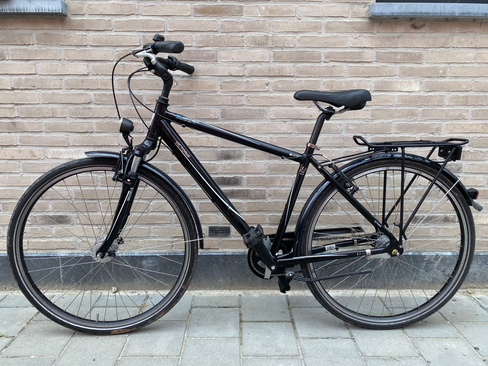 VictoriaTrekking Vélo,vélo d'école,velo de ville pour hommes, Vélos & Vélomoteurs, Enlèvement, Comme neuf, Frein à rétropédalage