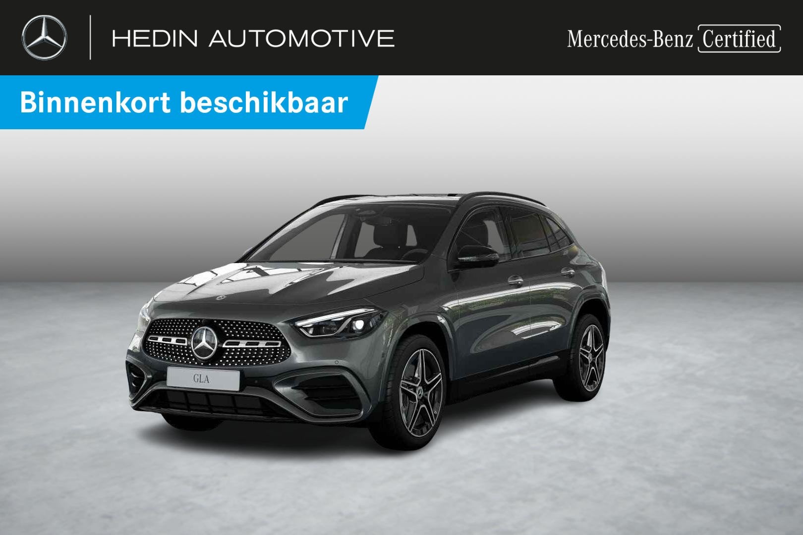 Mercedes-Benz GLA-klasse 180 Star Edition | Night Pack | Pan, Autos, Mercedes-Benz, 100 kW, Argent ou Gris, Achat, Entreprise