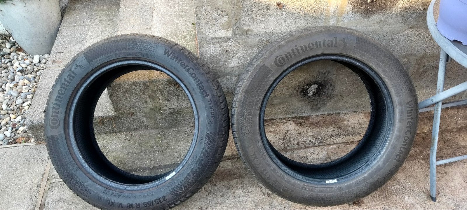 Pneus hiver continental 235/55/r18