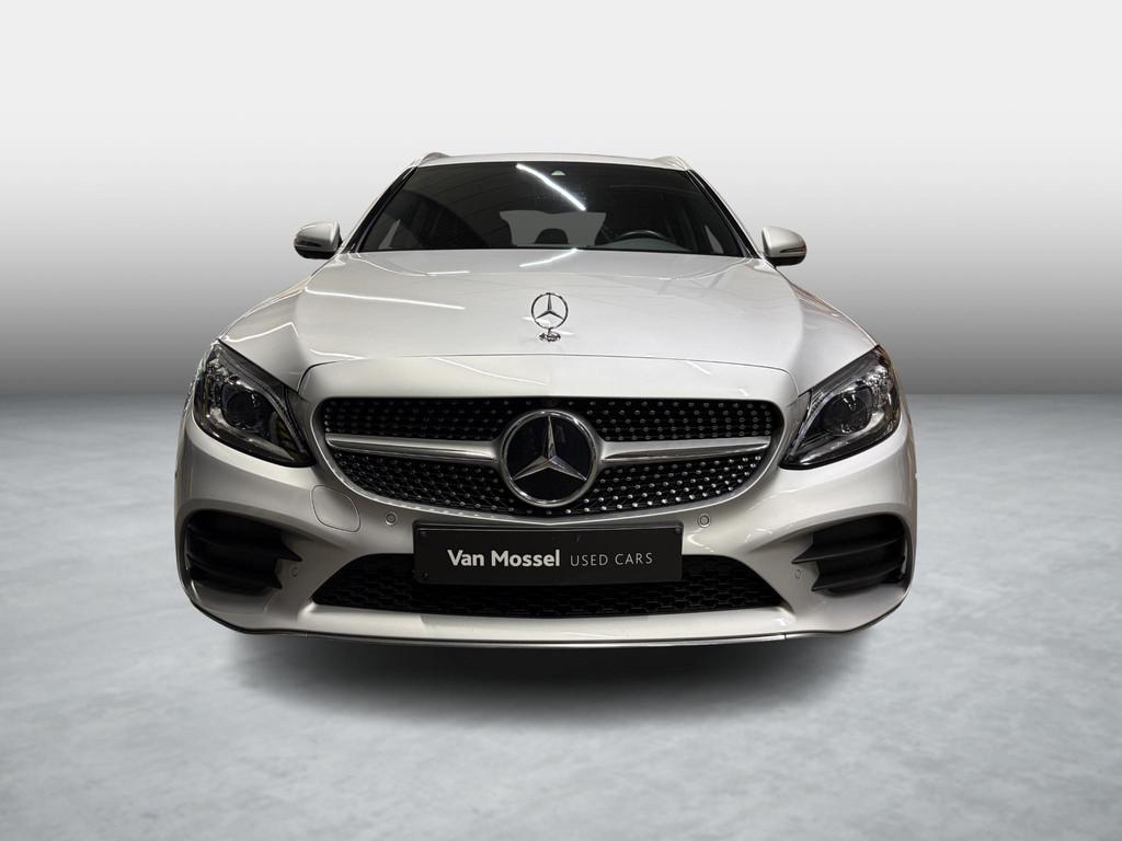 Mercedes-Benz C 180d Break + AMG LINE + MULTIBEAM LED + CARP, Auto's, Zwart, 4 cilinders, 1600 cc, Bedrijf