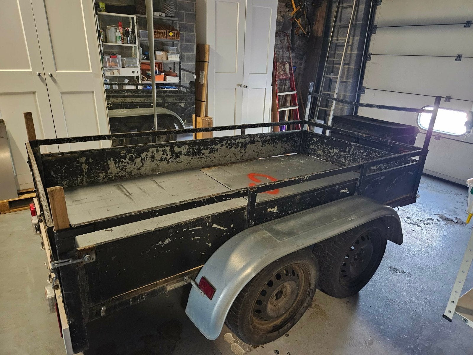 Aanhangwagen -750 kg rijbewijs B, Auto diversen, Aanhangers en Bagagewagens, Ophalen, Gebruikt