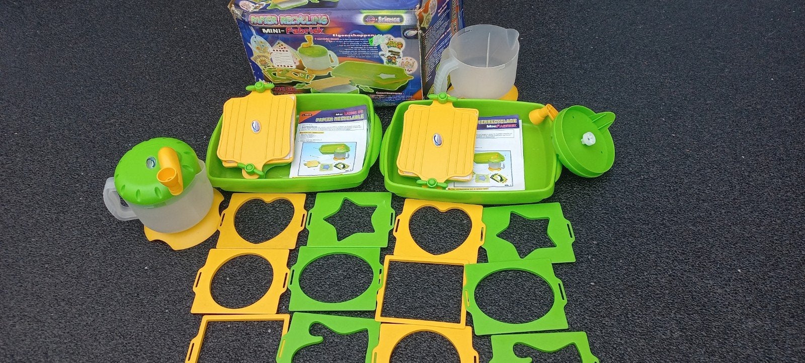 Papier Recycling Mini fabriek, Ophalen, Zo goed als nieuw, Jongen of Meisje