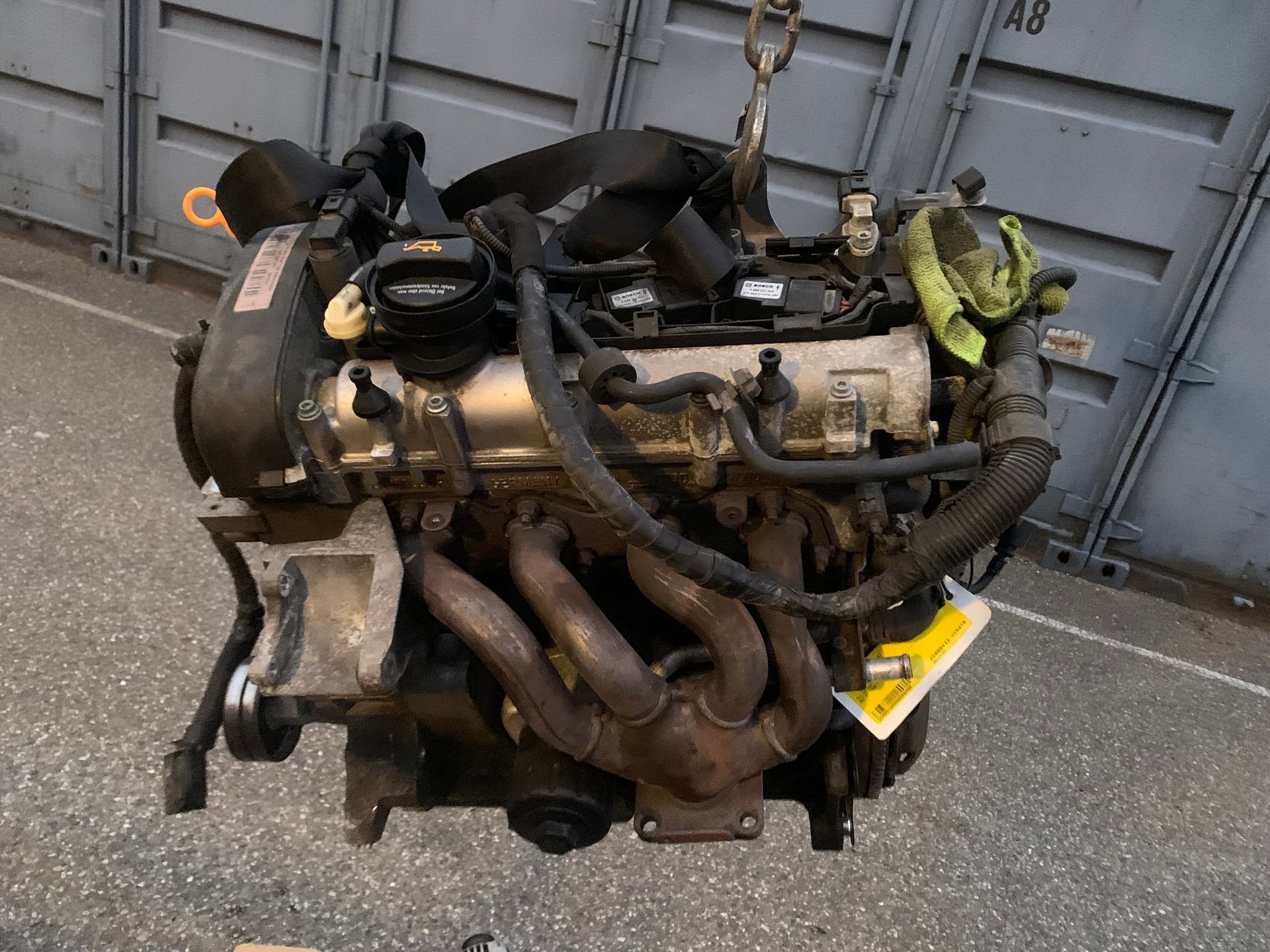motor vw golf IV 1.6 FSI audi A2 fsi 2003 tot 2006 code BAD, -, Utilisé, Audi, -