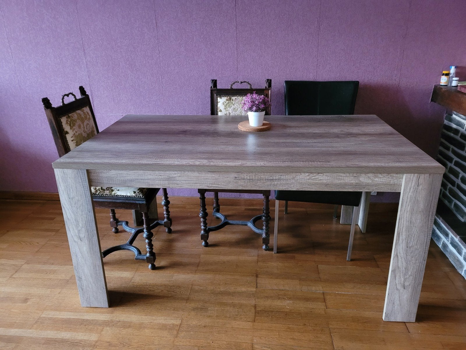 Tafel (zonder stoelen), Ophalen