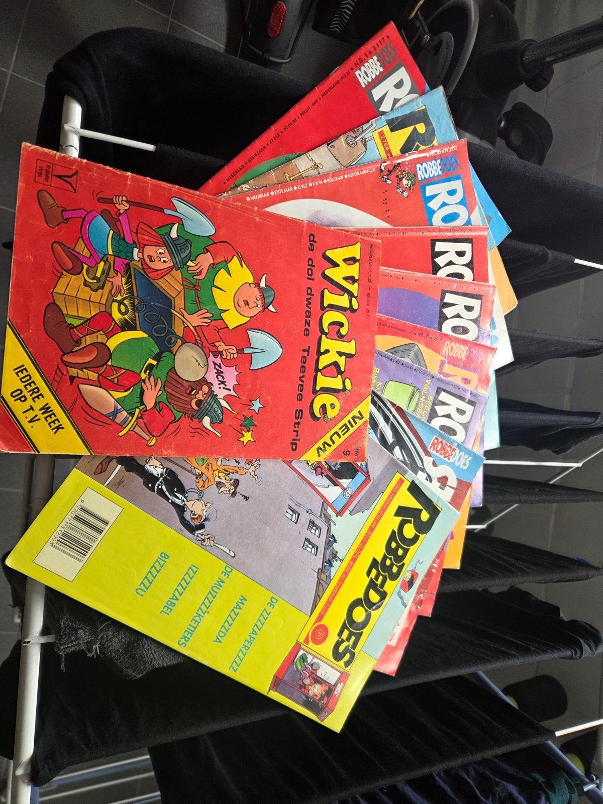 robbedoes en Wickie, Boeken, Meerdere comics, Ophalen