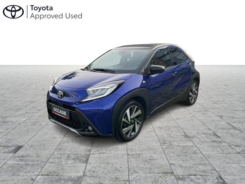 Toyota Aygo 1.0 MT AIR ENVY, Blauw, 72 pk, Handgeschakeld, 5 deurs