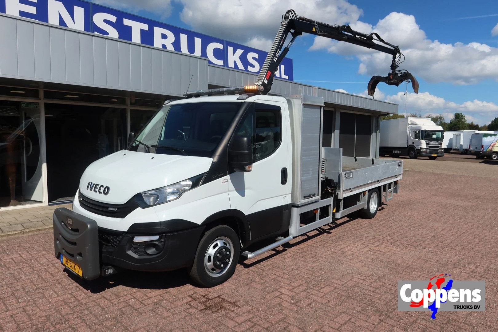 Iveco 50C15 Openbak+ Kraan Hiab, Achat, Entreprise, Iveco, Boîte manuelle