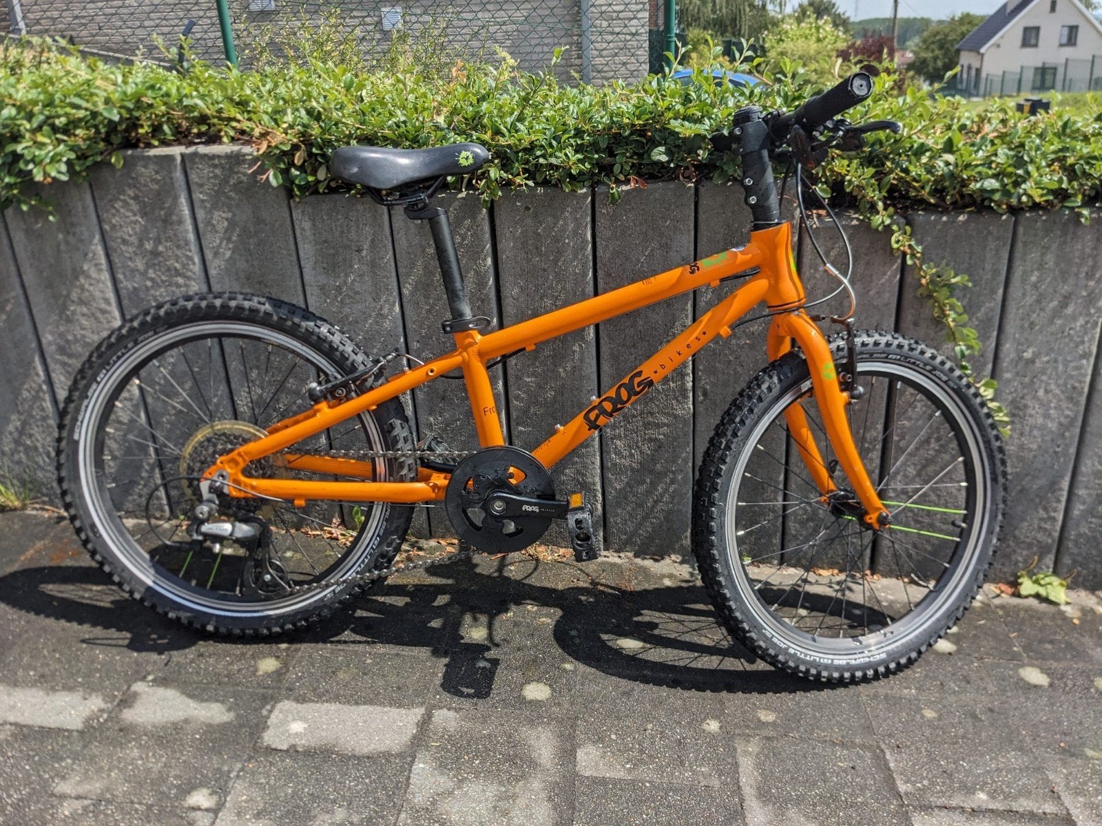 Kinderfiets Frog 20 inch - 5 tem 8 jaar, Vélos & Vélomoteurs, Enlèvement