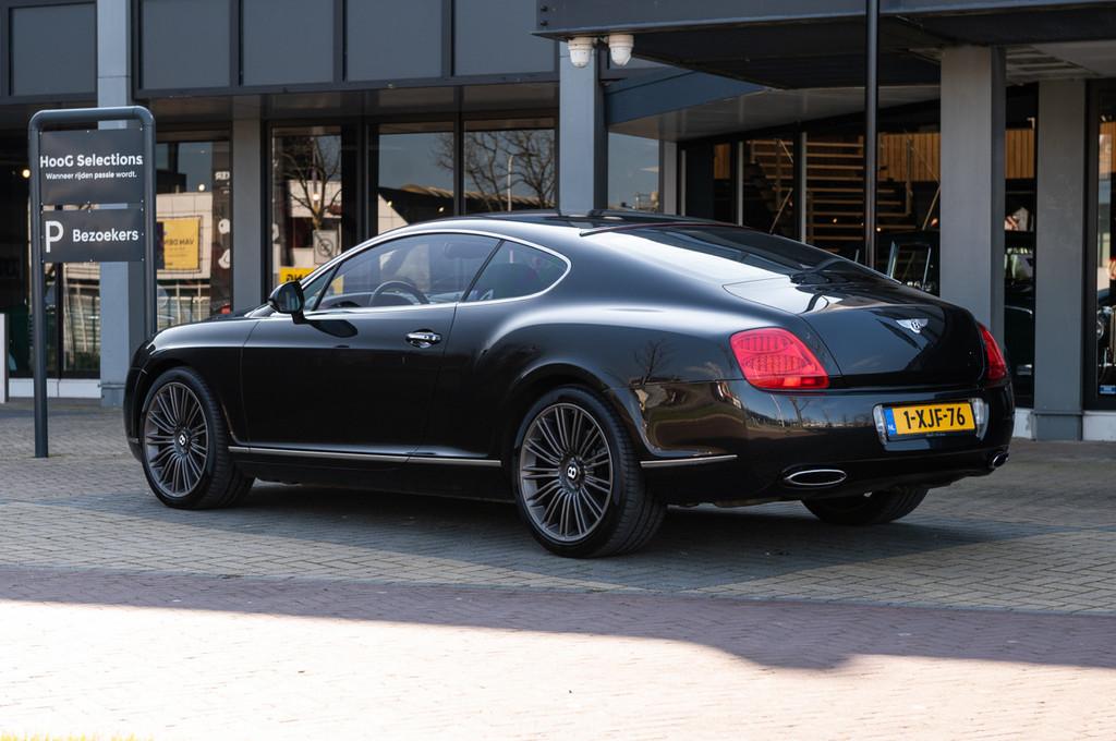 Bentley Continental GT 6.0 W12 Speed (bj 2009, automaat), Auto's, Bentley, 4 zetels, Gebruikt, Zwart, 12 cilinders
