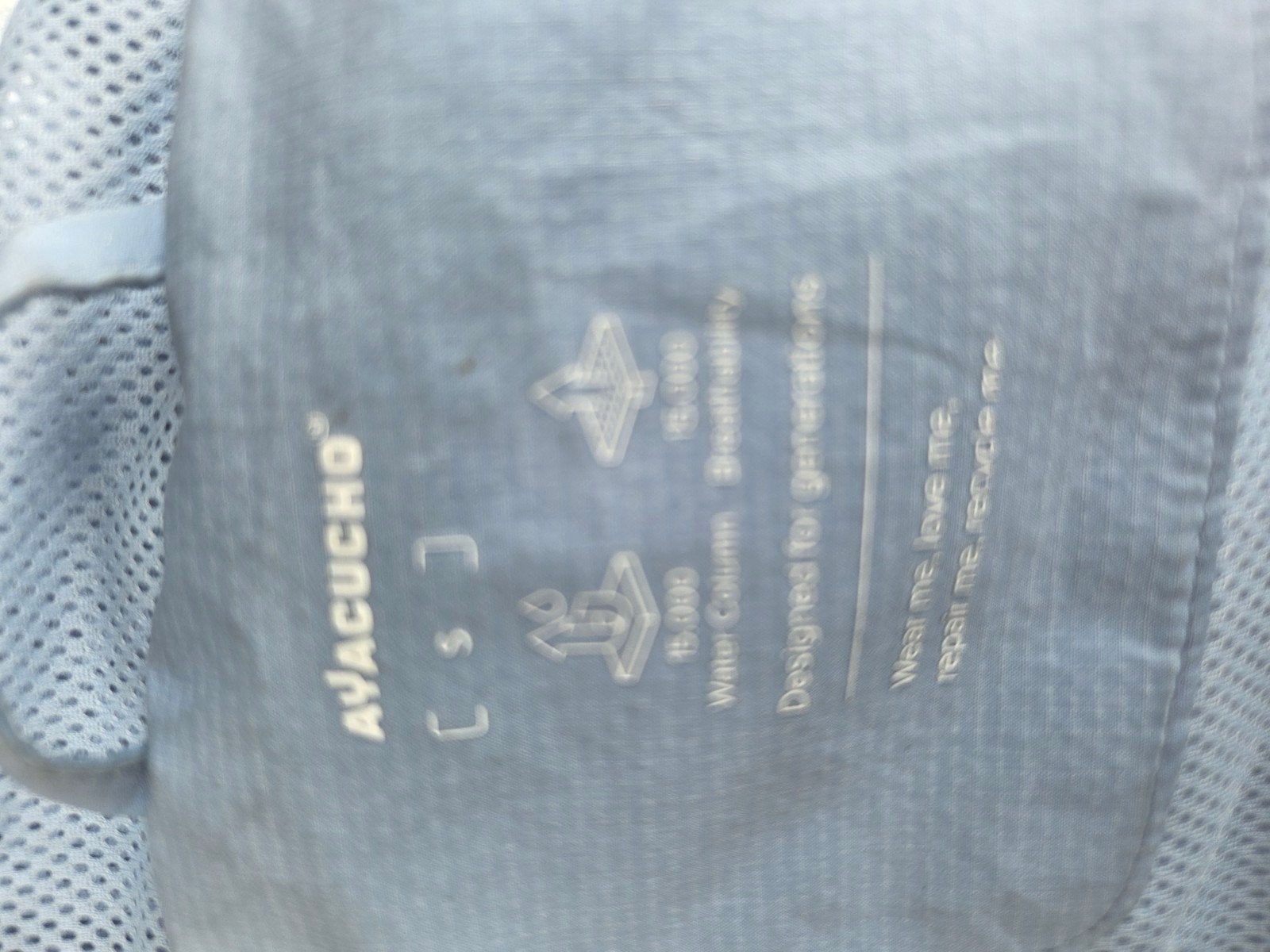 ayacucho regenjacket, Kleding | Heren, Ophalen of Verzenden, Gedragen, Blauw, Ayacucho