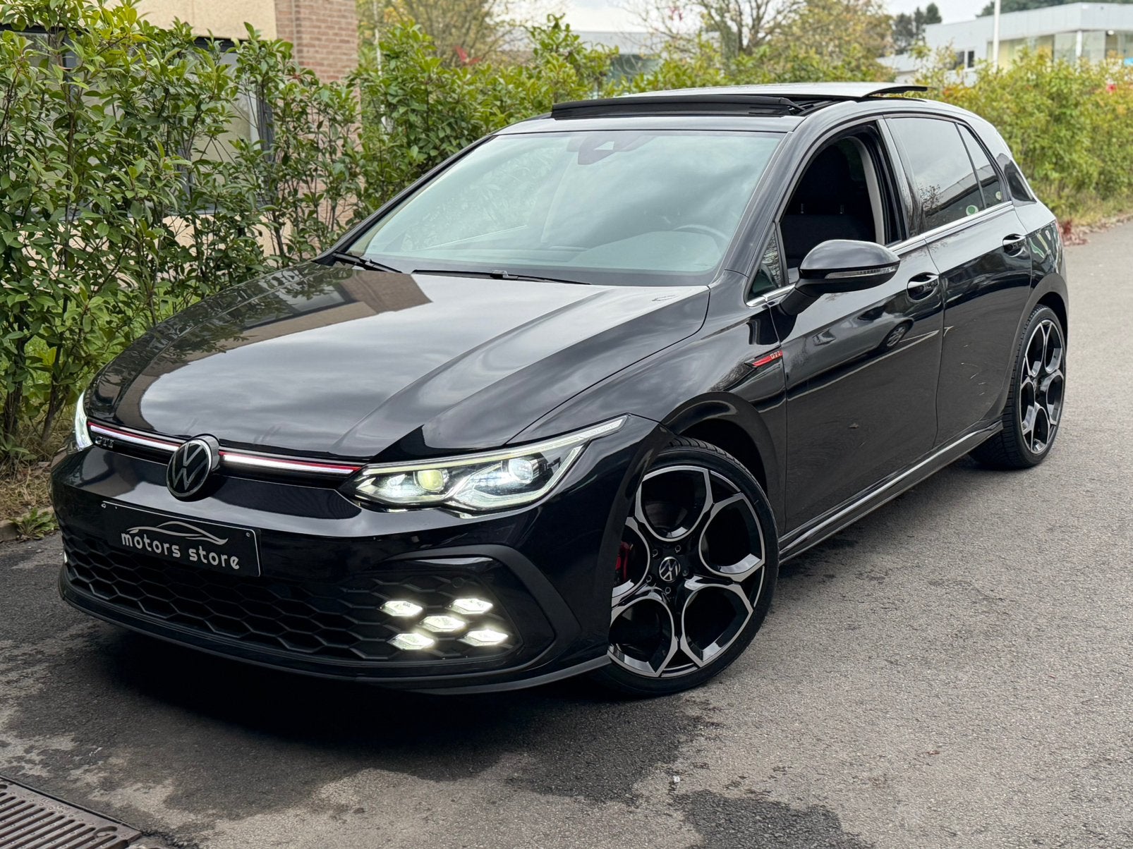Vw golf 8 panoramisch, Auto's, Automaat, Lederen bekleding, Alcantara, Zwart