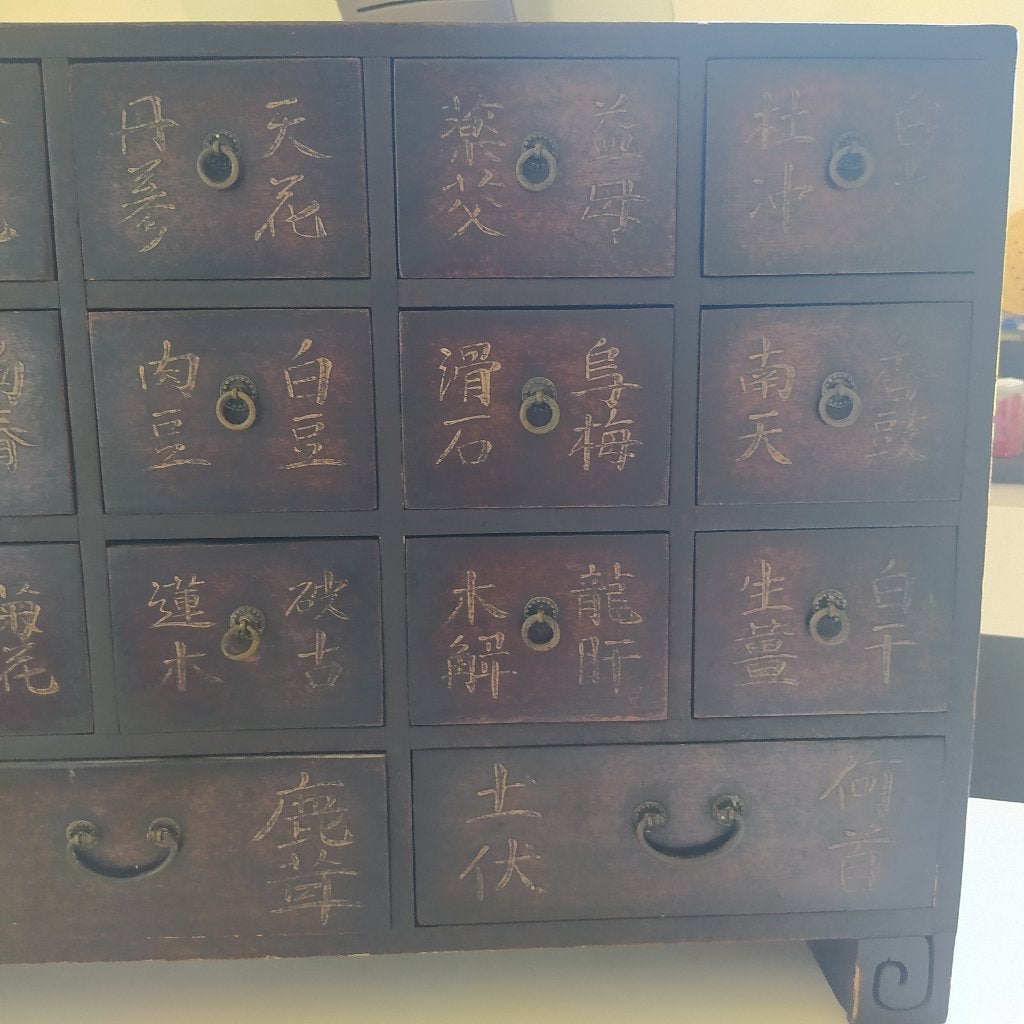 Armoire à pharmacie chinoise, Maison & Meubles, Enlèvement, Comme neuf