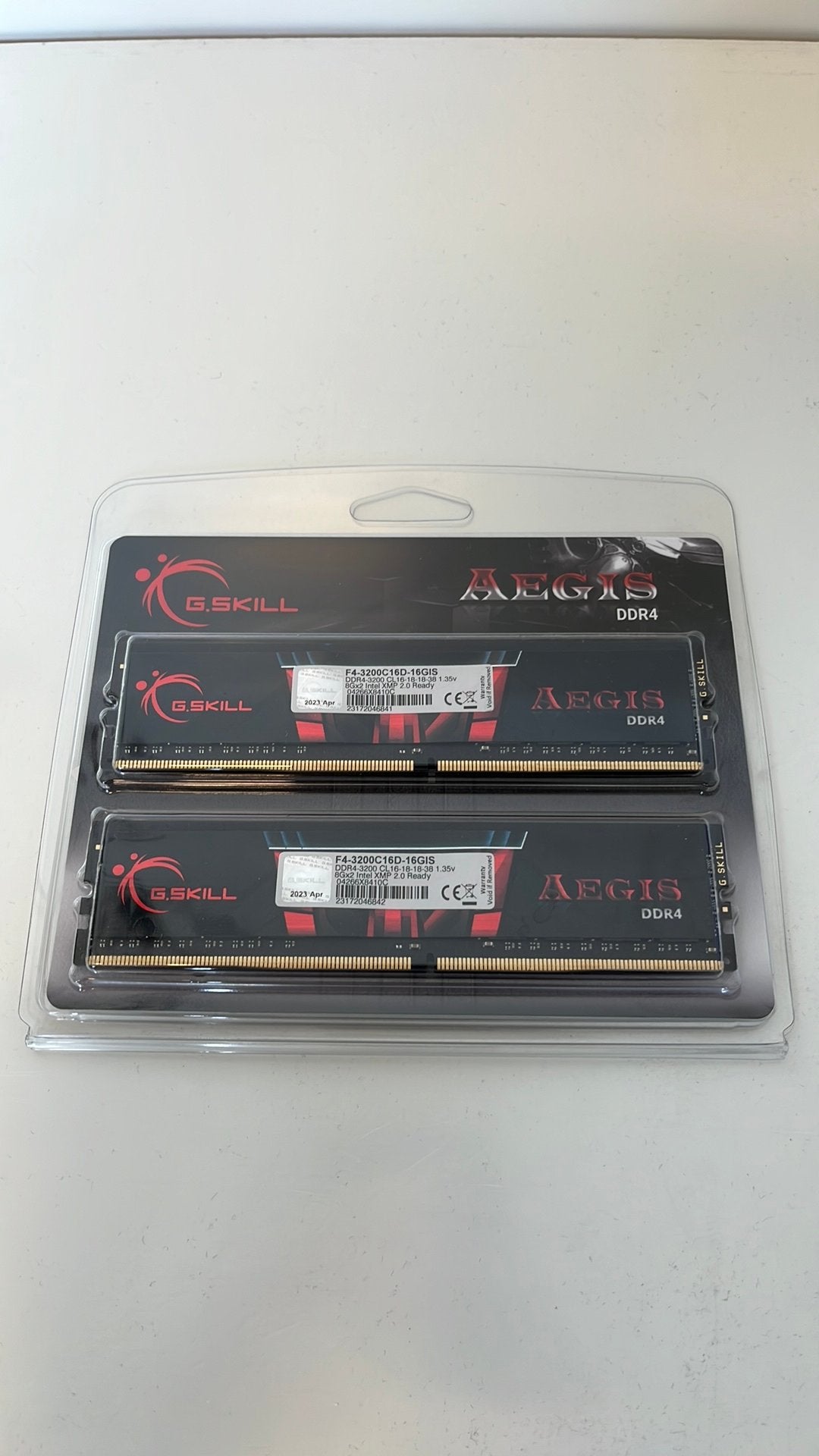 Aegis 16gb RAM (3200 mhz), Computers en Software, RAM geheugen, DDR4, Ophalen of Verzenden, Zo goed als nieuw, Desktop