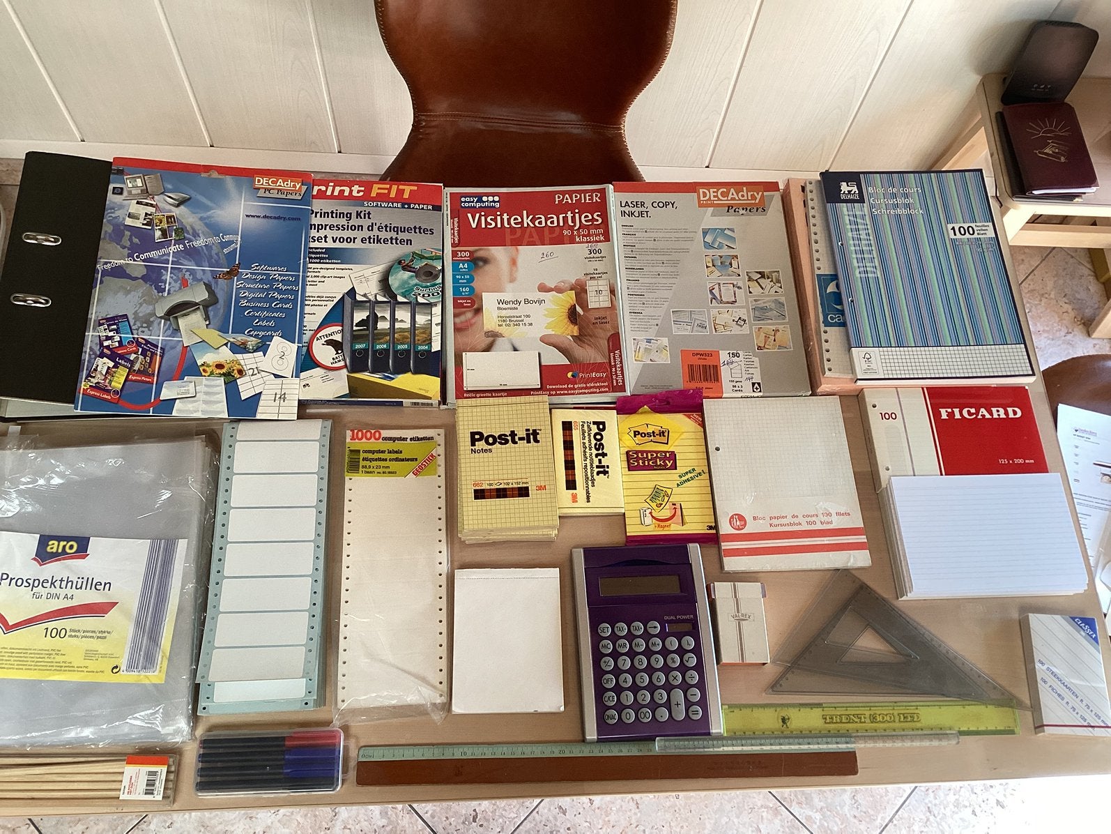 School/kantoorbenodigdheden, Ophalen, Zo goed als nieuw