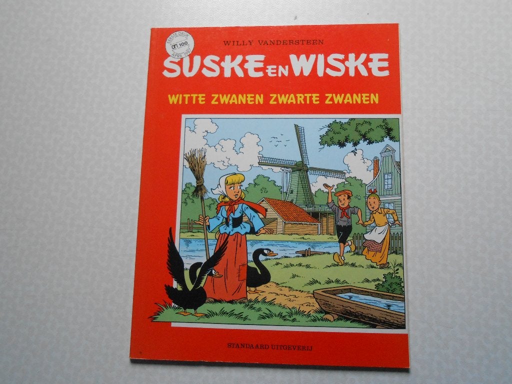 suske en wiske Witte zwanen zwarte zwanen 1987 1ste druk., Neuf, Enlèvement ou Envoi, Willy Vandersteen, Une BD