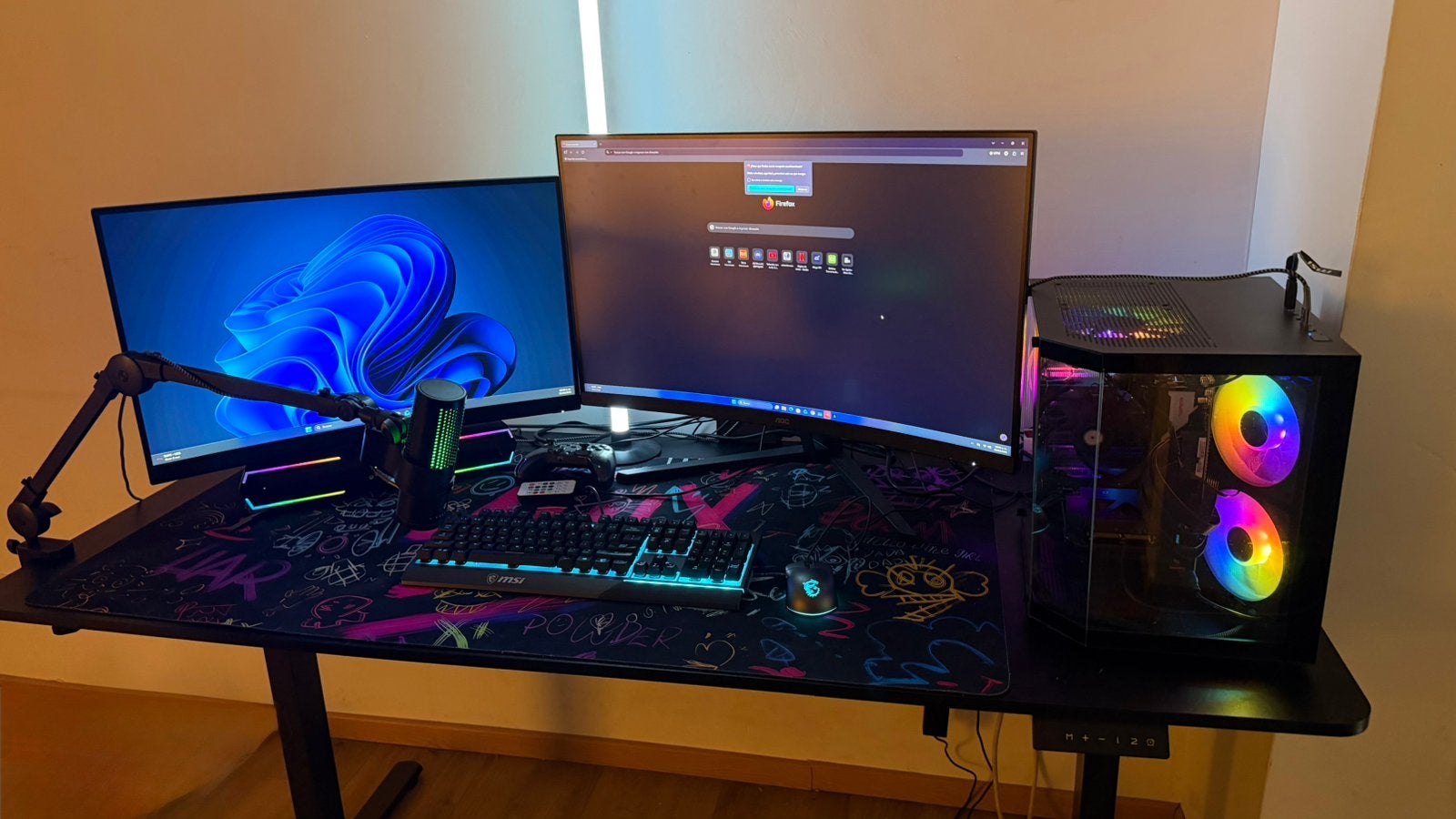 PC Gamer complète,, Informatique & Logiciels, Enlèvement ou Envoi, Comme neuf
