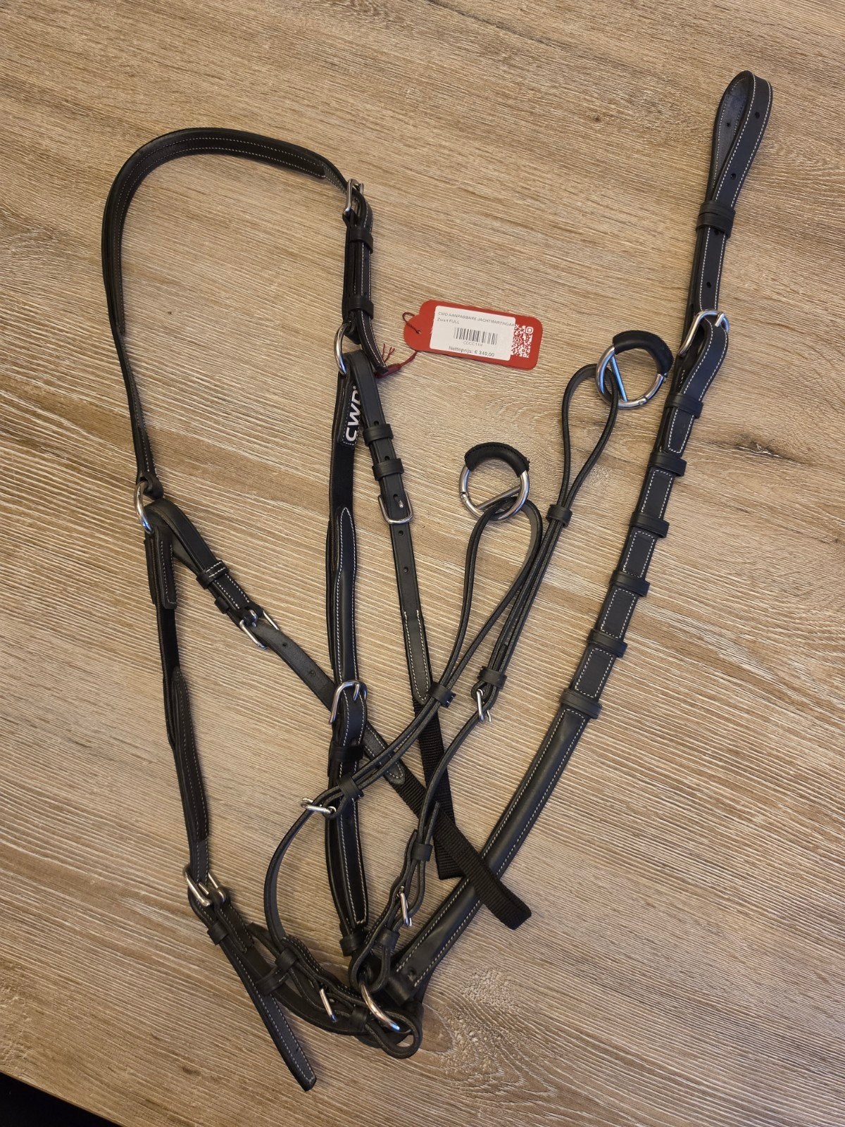 CWD aanpasbare jachtmartingal, Springen, Nieuw, Ophalen of Verzenden, Zwart