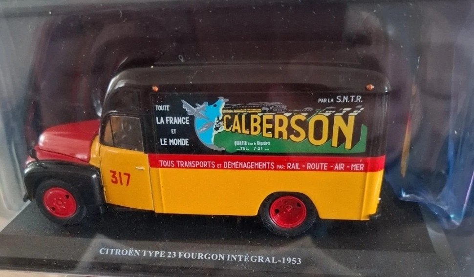 Citroën type 23 Fourgon 1953 1:43 in originele verpakking, Hobby en Vrije tijd, Modelauto's | 1:43, Ophalen of Verzenden