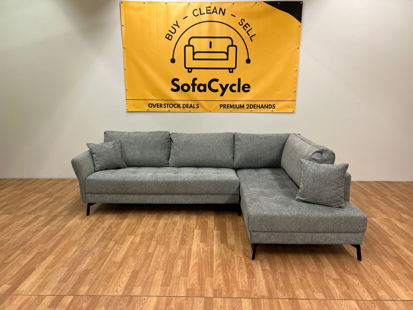 Chaise d'angle Chateau d'Ax - NOUVEAUTÉ -  Deal SofaCycle, Maison & Meubles, Canapés | Repose-pieds & Poufs, Neuf, Enlèvement ou Envoi