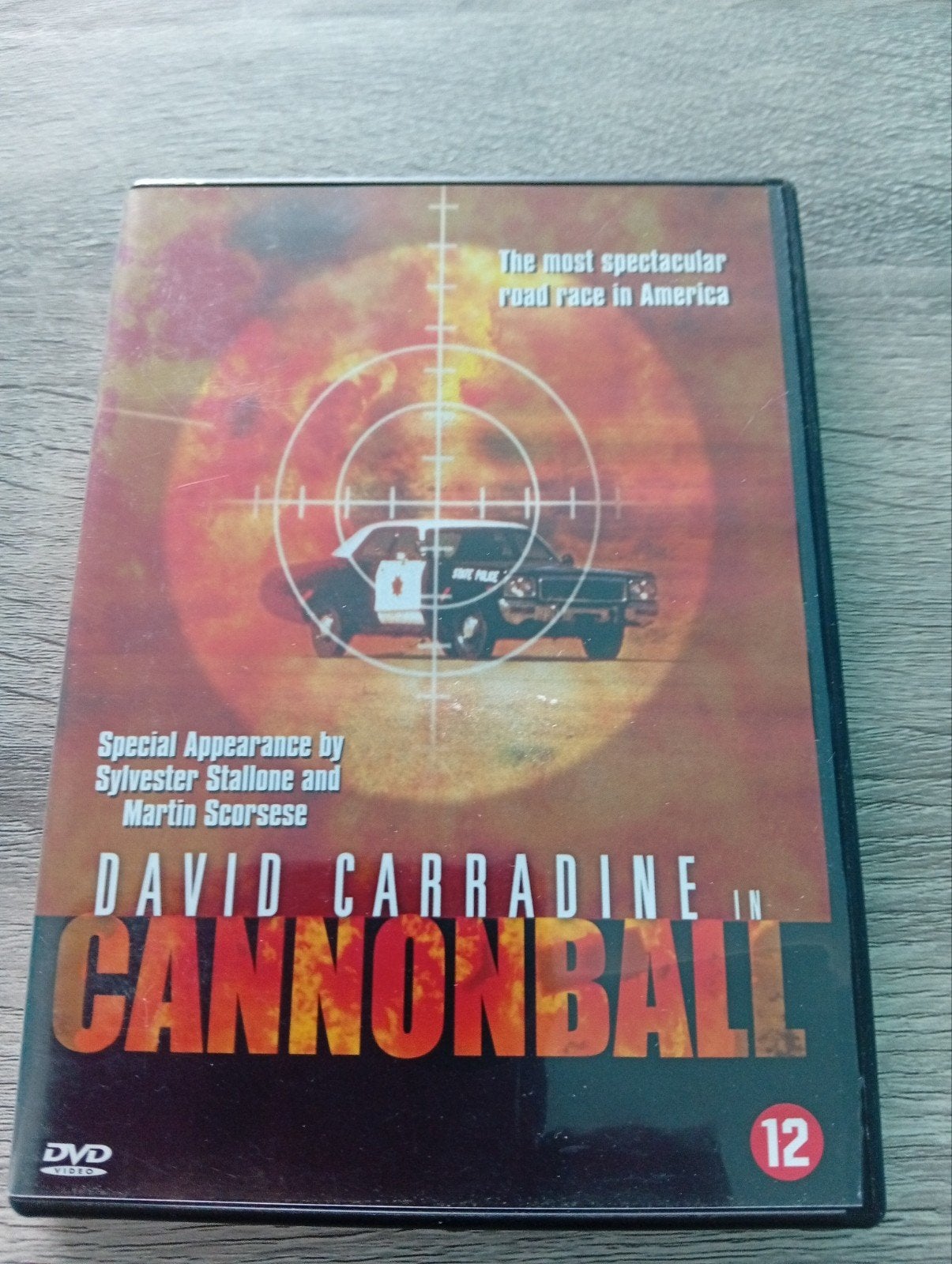Cannonball actiekomedie dvd David carradine, Nederlands, Ophalen of Verzenden, Zo goed als nieuw, Vanaf 12 jaar