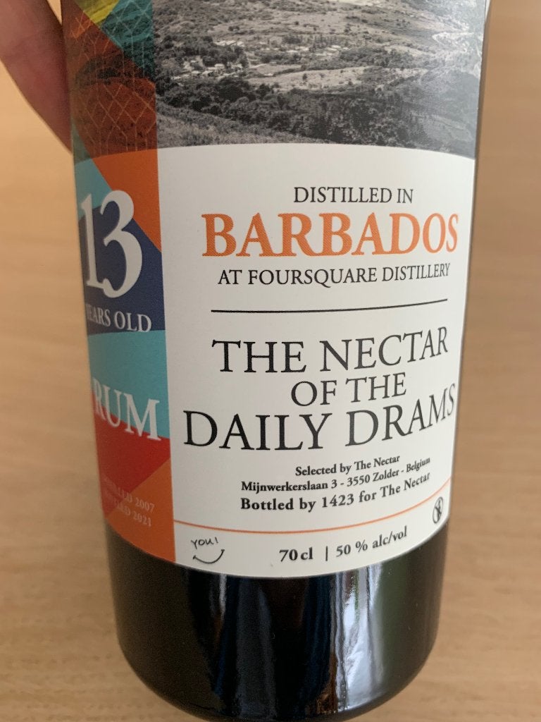 Rum foursquare Barbados 13yr the nectar, Verzamelen, Ophalen, Nieuw, Vol